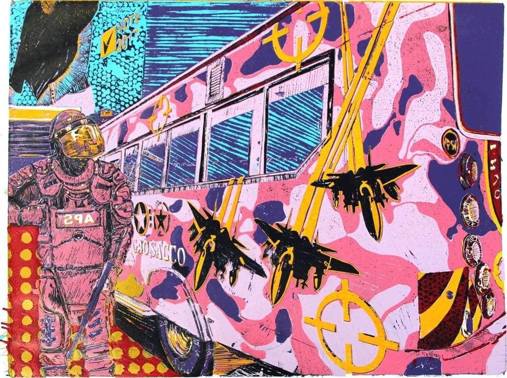 Rongao Sacco print