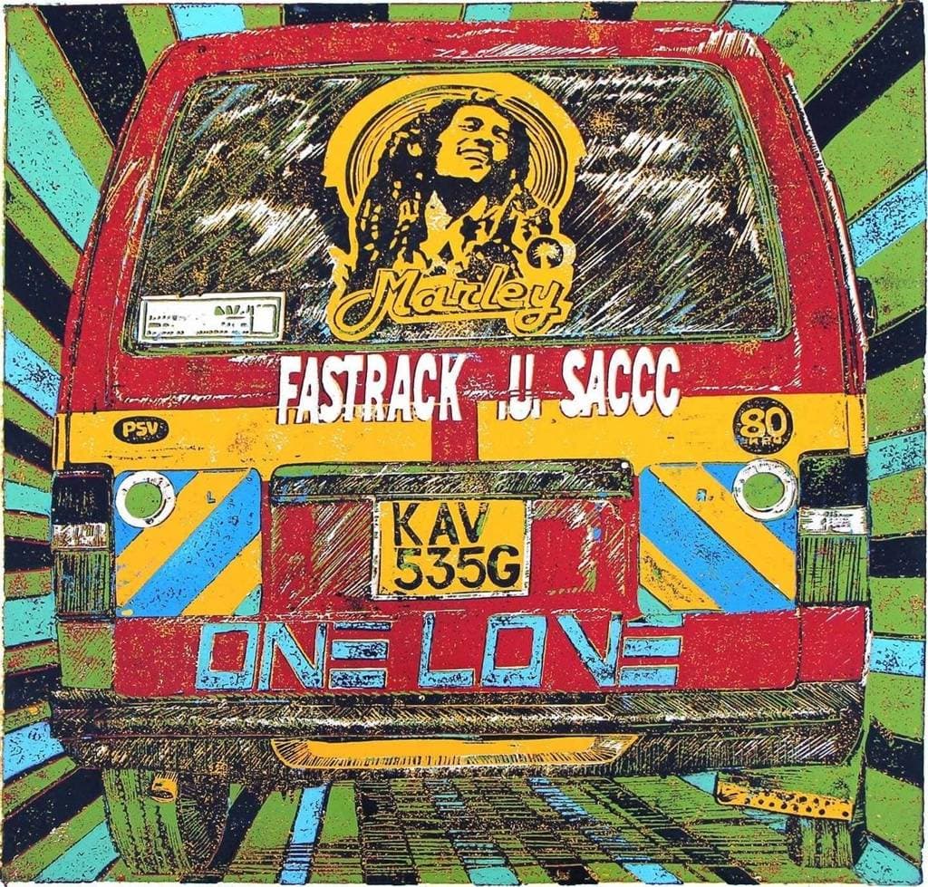 Fastrack .U. Sacco print