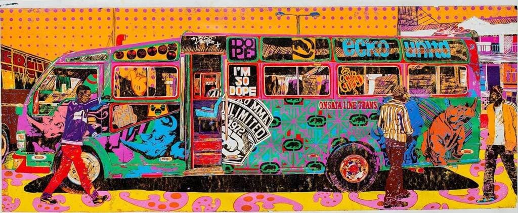 Ongata Line Transporters print