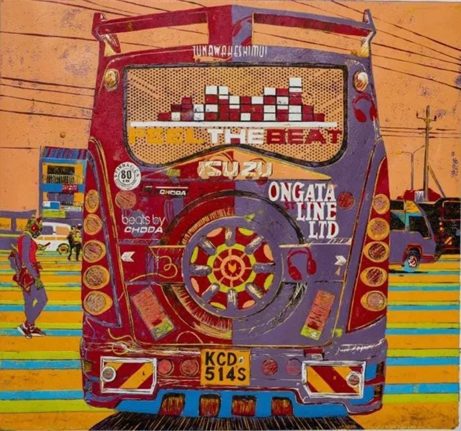 Ongata Line Transporters print