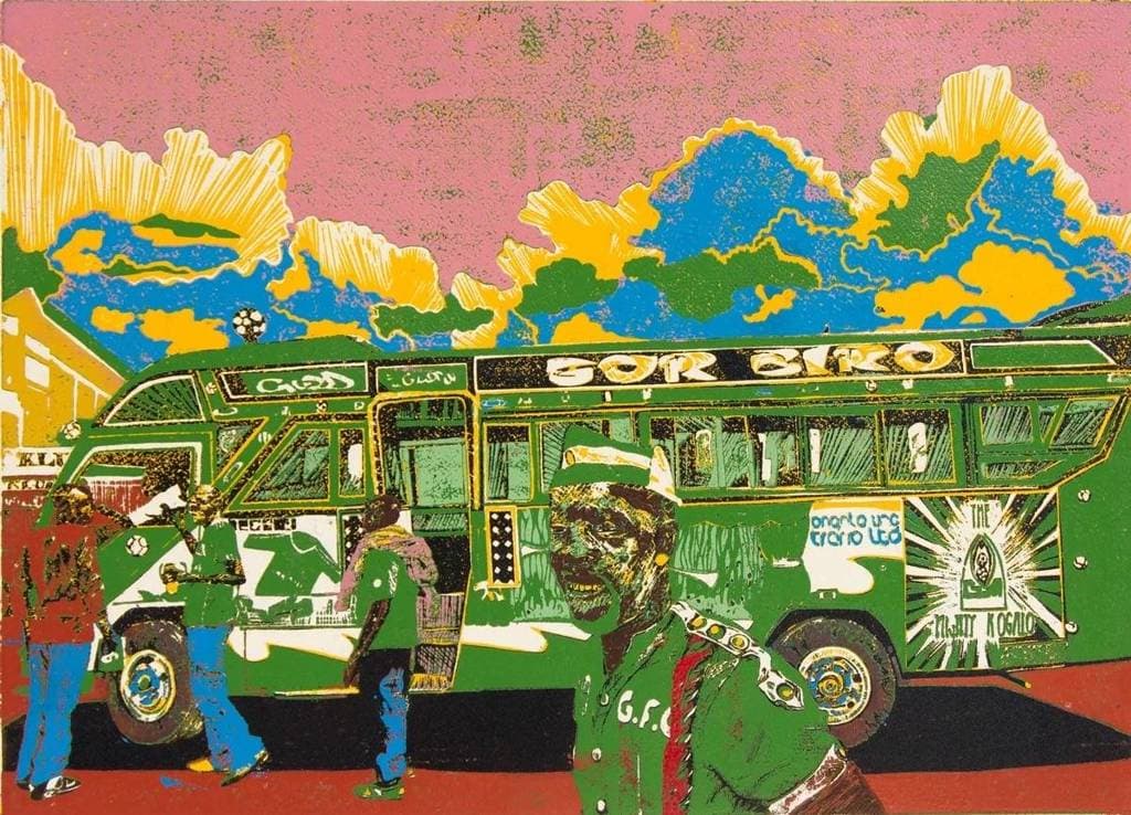 Ongata Line Transporters print