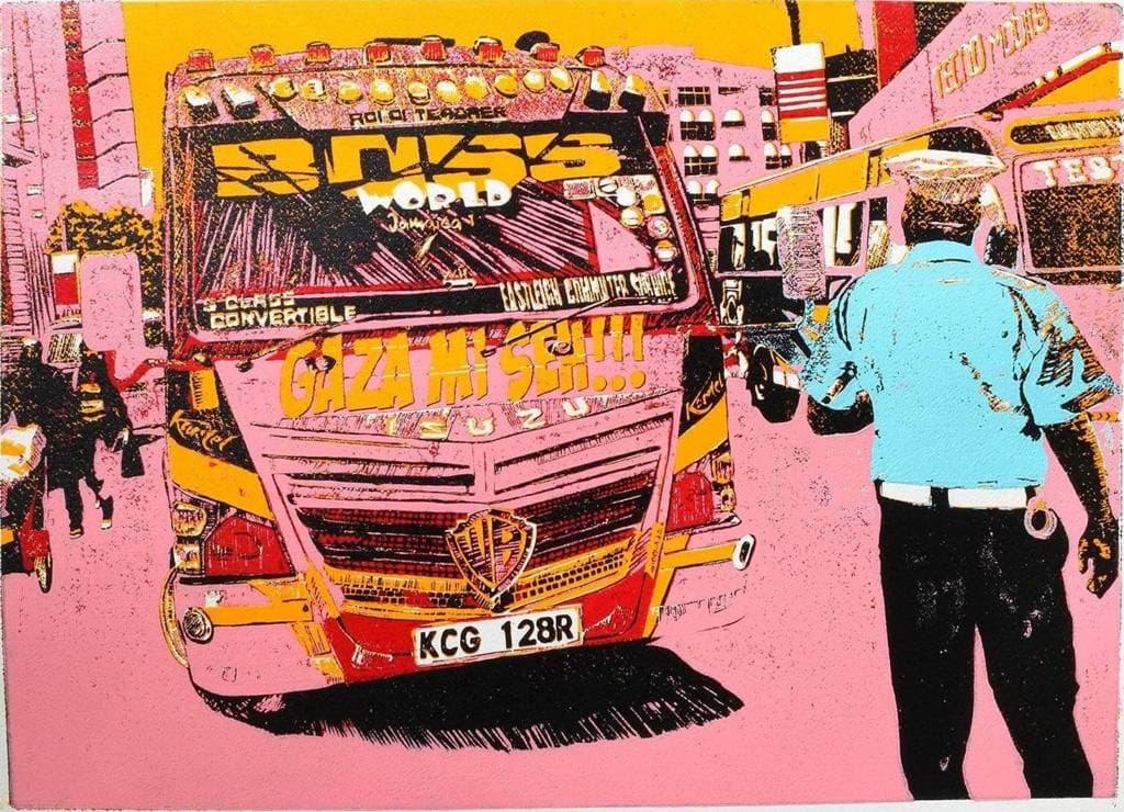 Eastleigh Commuter Sacco print