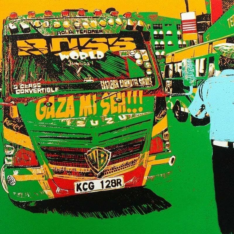 Eastleigh Commuter Sacco print