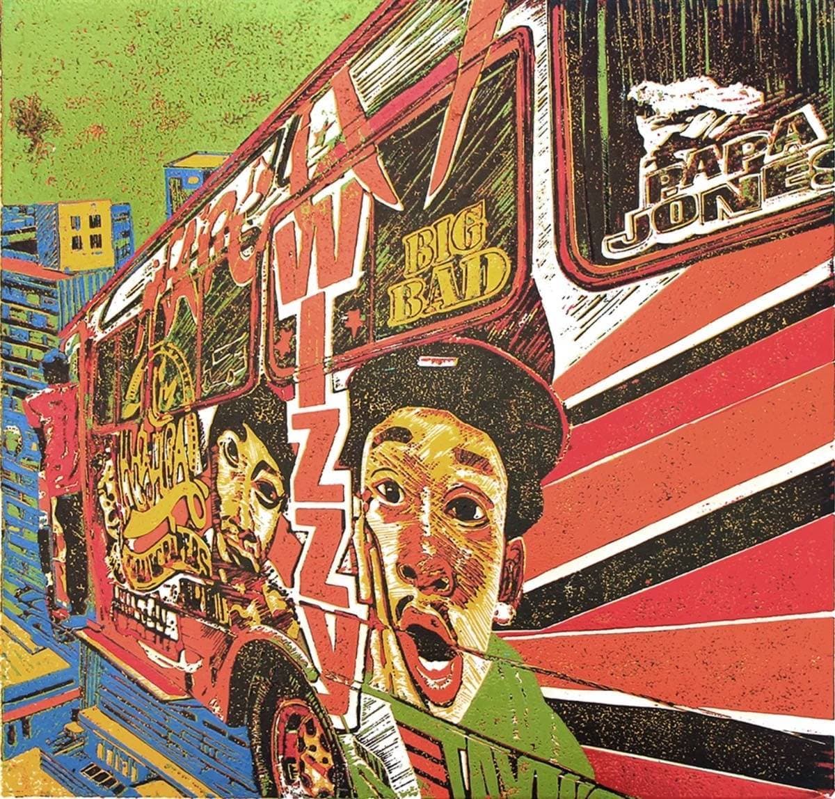 Wizzy - Pin Point Sacco matatu art print by Dennis Muraguri