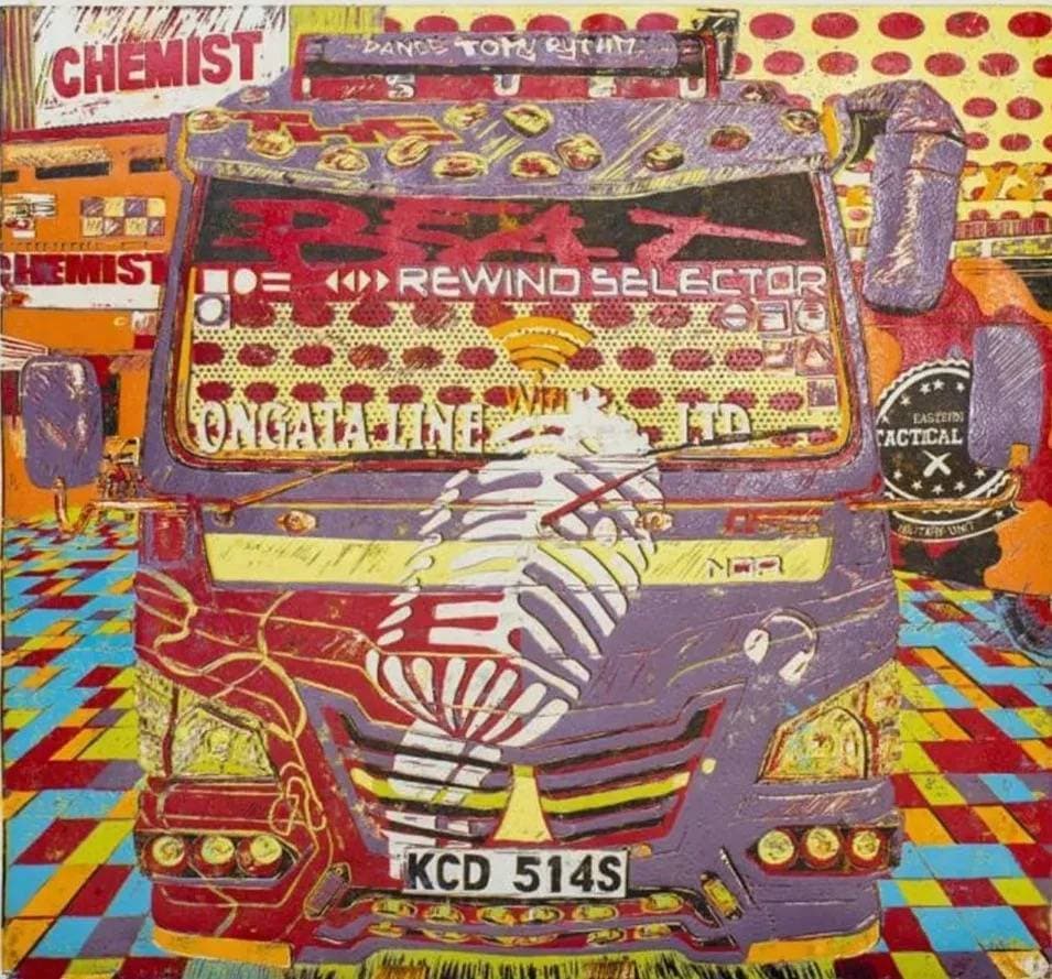 Beat Port - Ongata Line Transporters matatu art print by Dennis Muraguri