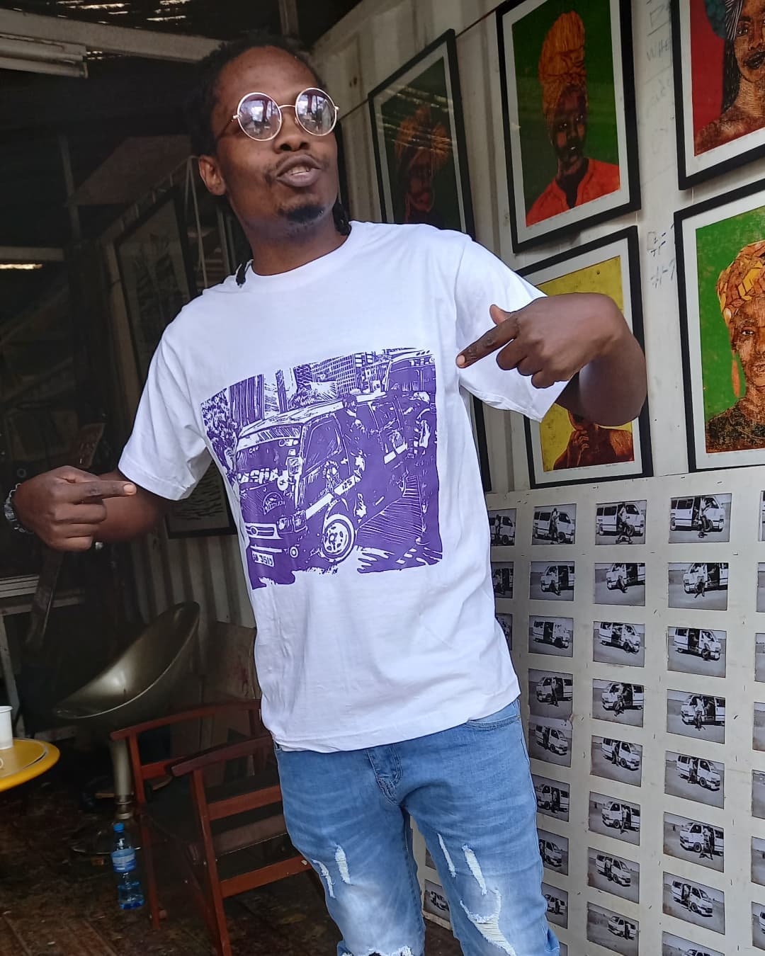 Dennis Muraguri graphic tee