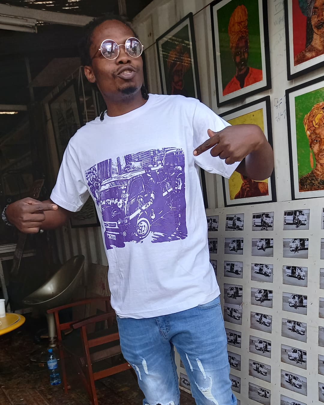 Dennis Muraguri graphic tee
