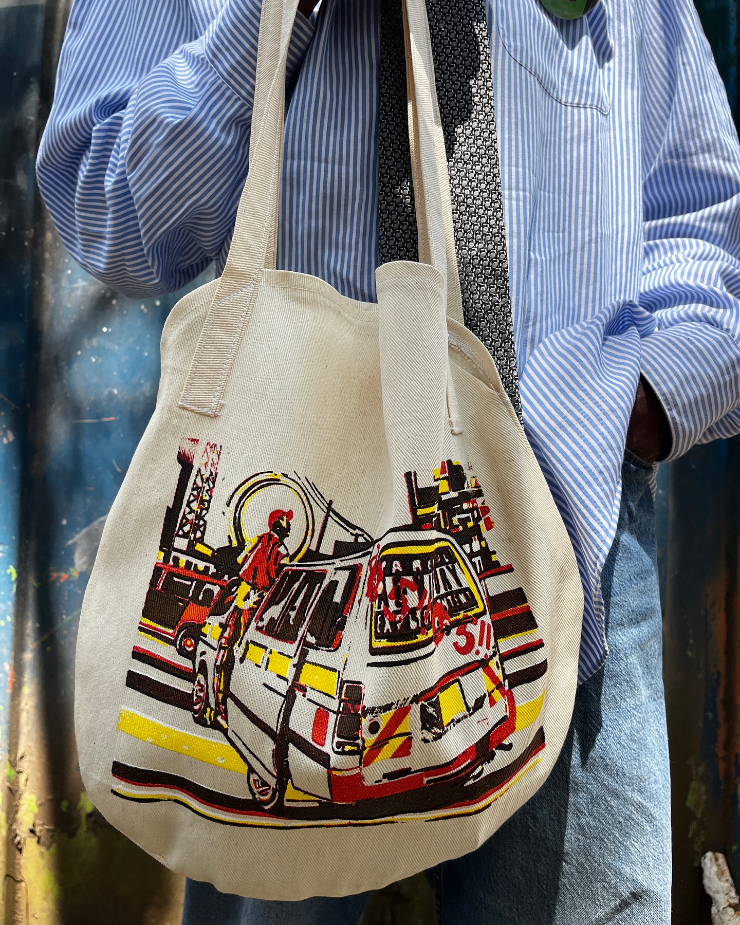 Dennis Muraguri tote bag