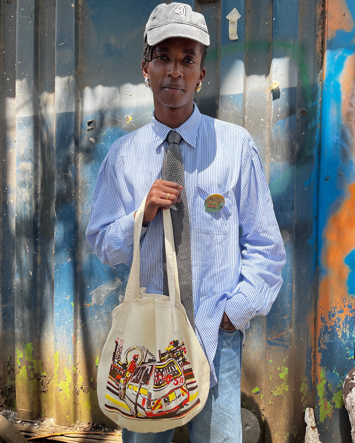 Dennis Muraguri tote bag