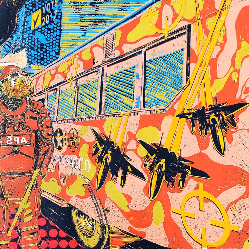 Astronauta matatu art print by Dennis Muraguri